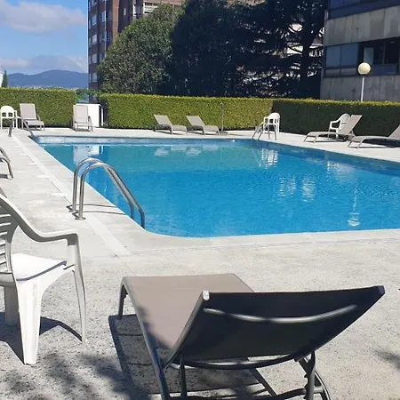 Apartamento Apartamento Residencial Centrico Con Piscina Vigo